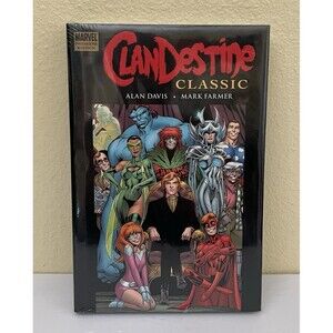 Clandestine Classic Premiere Edition Hardcover Alan Davis Mark Farmer Sealed OOP